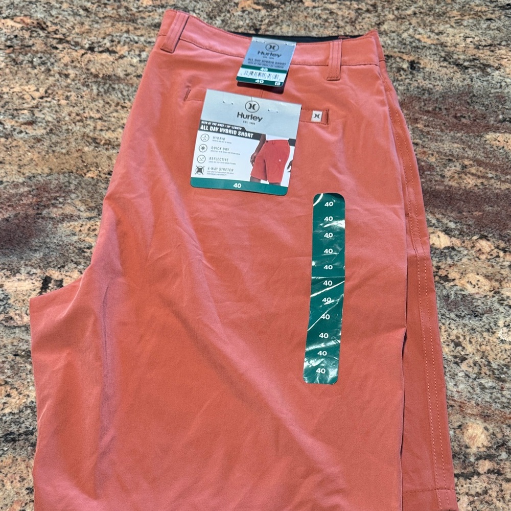 Hurley Salmon Casual Shorts